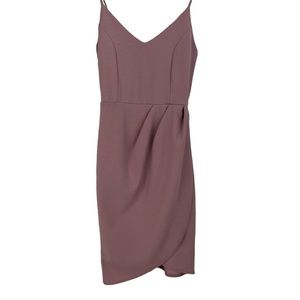 Lulu's Mauve Mini Dress